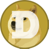 Dogecoin DOGE token — handelbar auf Klang Zinsstein